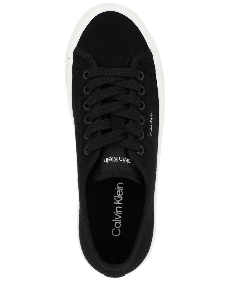 Calvin Klein Women's Bravini Logo Platform Sneakers