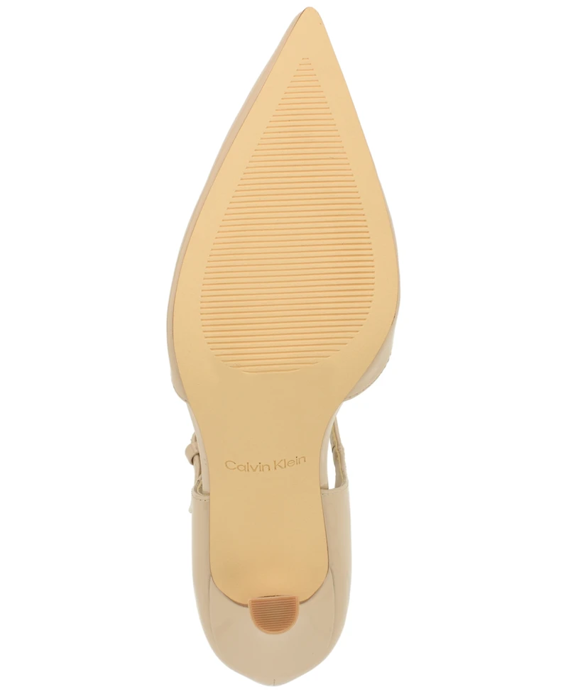 Calvin Klein Women's Brynia Two Piece Mary Jane Stiletto Pumps