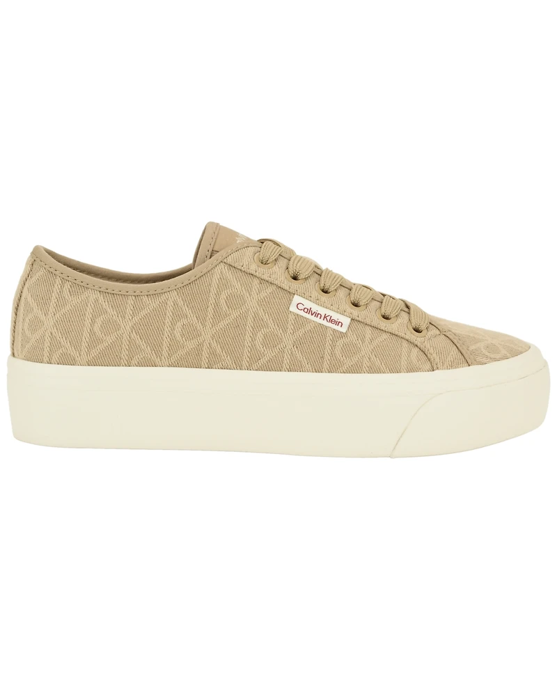 Calvin Klein Women's Bravini Logo Platform Sneakers