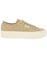 Calvin Klein Women's Bravini Logo Platform Sneakers