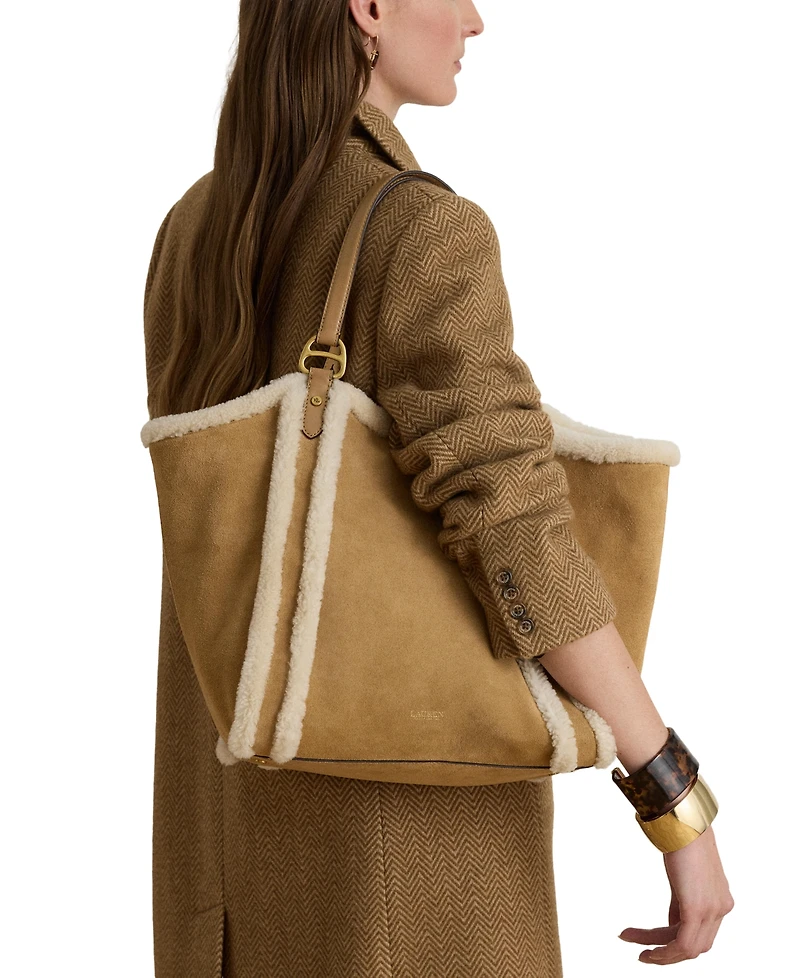 Lauren Ralph Lauren Extra-Large Tasha Tote Handbag