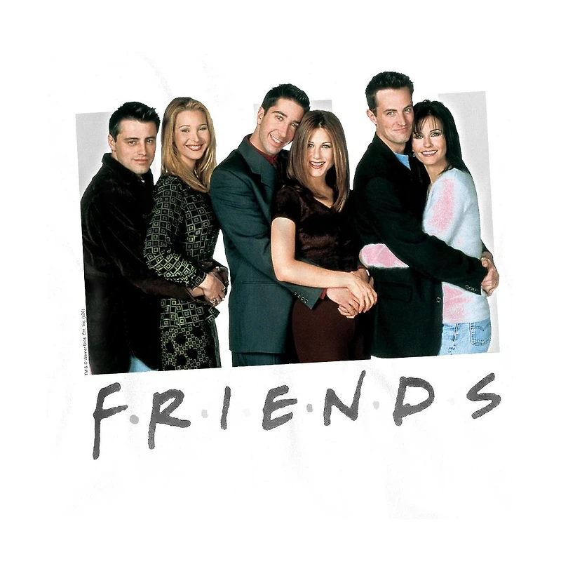 Friends Men's Cast Logo T-Shirt