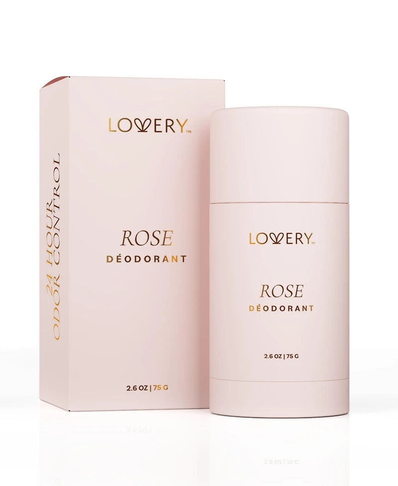 Lovery Rose Deodorant Stick, 2.6 oz