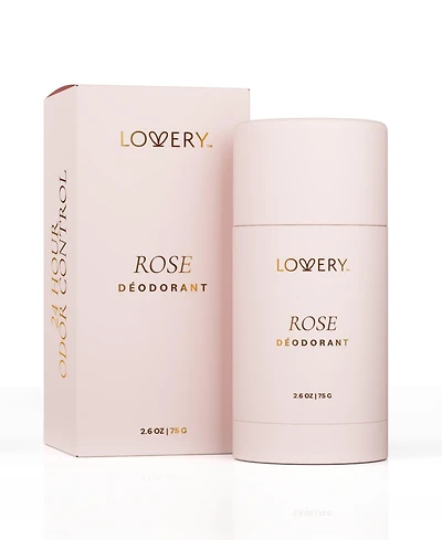 Lovery Rose Deodorant Stick, 2.6 oz