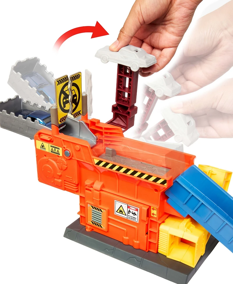 Matchbox 1:64 Scale The Movie Smalley's Launch & Crush Playset, Ages 4+