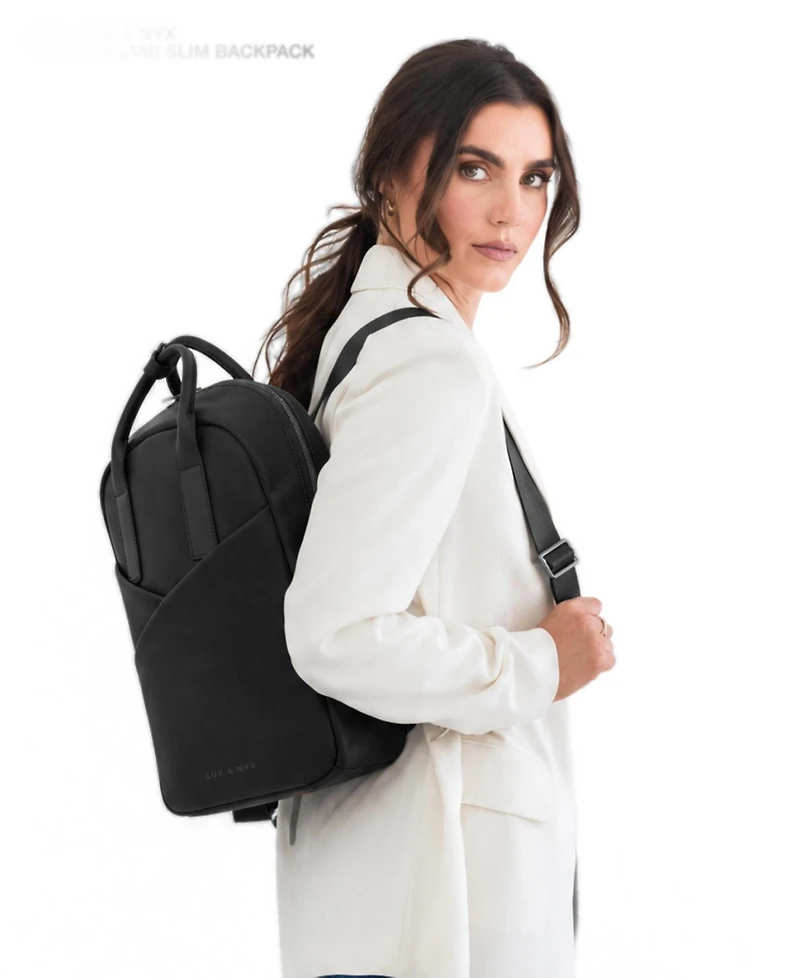 Lux & Nyx Origami Slim Convertible 15" Laptop Backpack for Women
