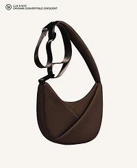Origami Crescent Handbag Crossbody Bag For Women