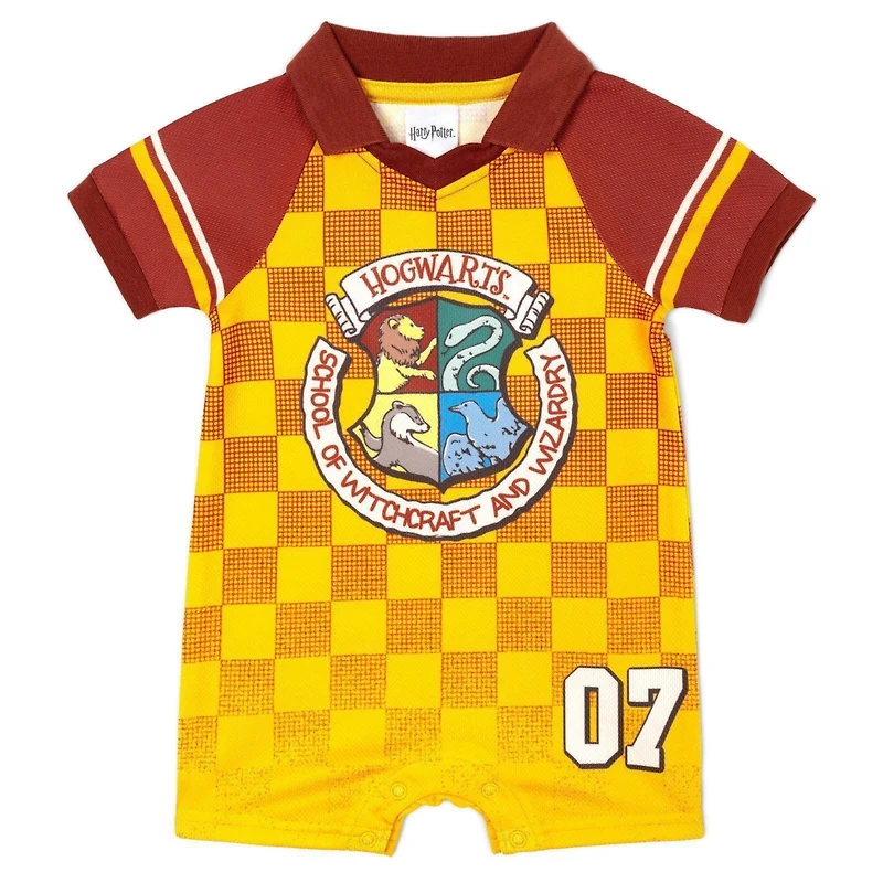 Harry Potter Toddler Boys Athletic One Piece Romper