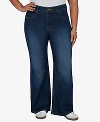 Ruby Rd. Plus Flare Mid-Rise Jeans