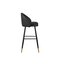 New Classic Furniture Oliver Faux Leather Bar Chair (Set of