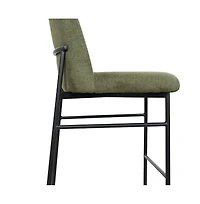 New Classic Furniture Erik Metal and Fabric Bar Chair (Set of 2)
