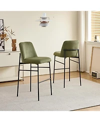 New Classic Furniture Erik Fabric Upholstered Bar Stool (Set of 4)
