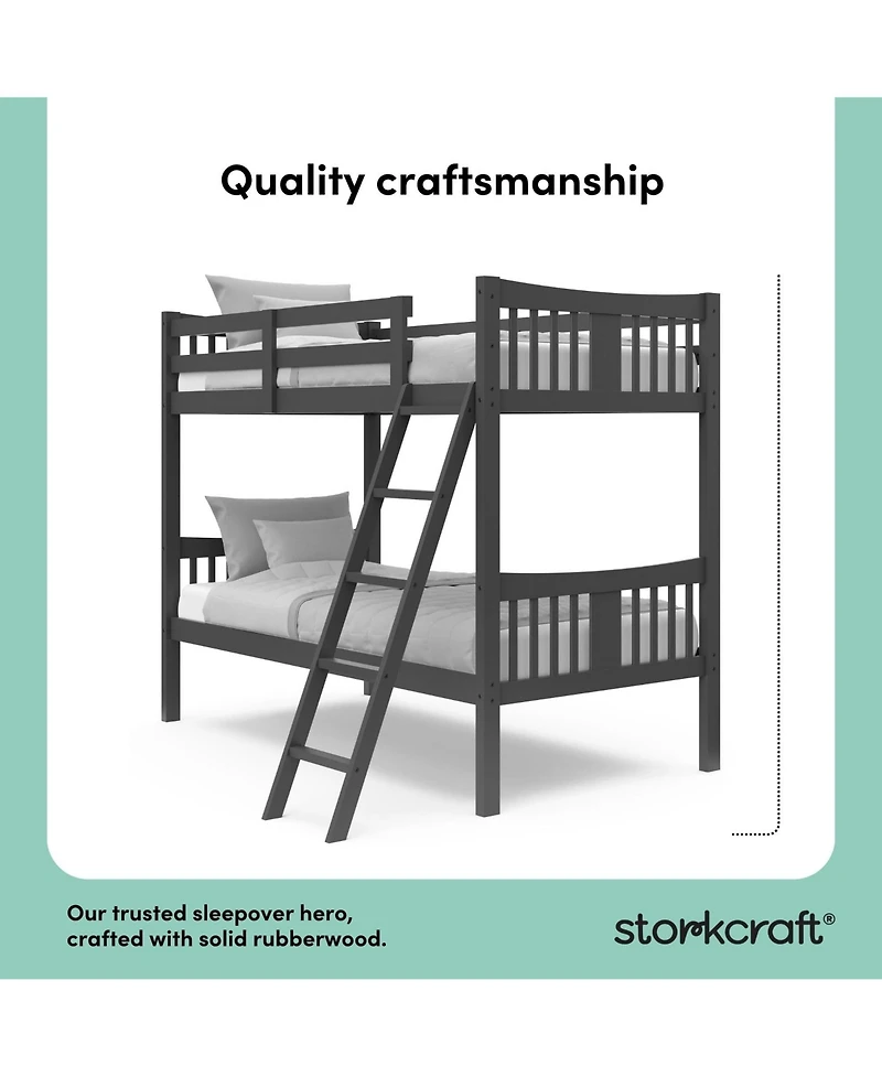 Storkcraft Caribou Twin-over-Twin Bunk Bed