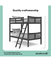 Storkcraft Caribou Twin-over-Twin Bunk Bed