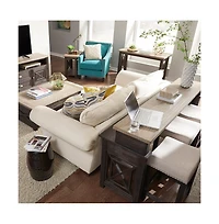 Liberty Furniture Industries, Inc Upholstered Console Stool