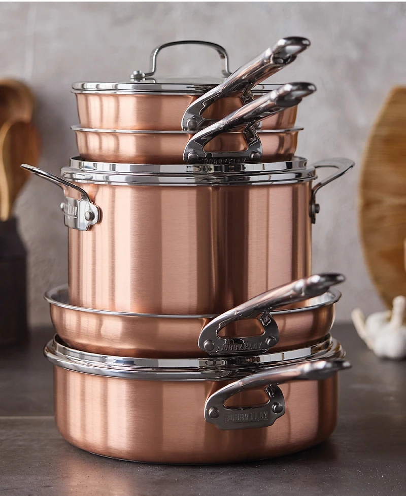 GreenPan Bobby Flay Copper Clad 8-Piece Cookware Set