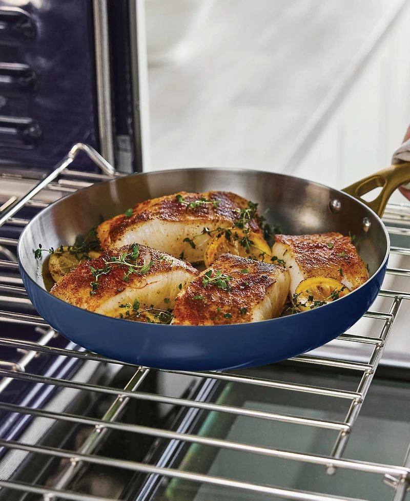 GreenPan Reserve Pro Tri-Ply Stainless Steel 12-Piece Cookware Set