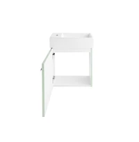 Swiss Madison Colmer 18" Wall-Mounted Bathroom Vanity in Mint