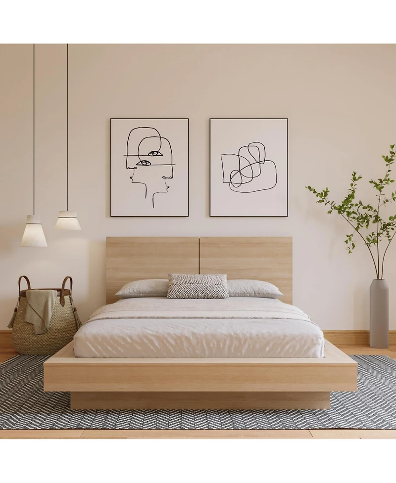 Nexera Napa Platform Bed