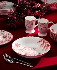 Certified International Crimson Noel Dinnerware Collection