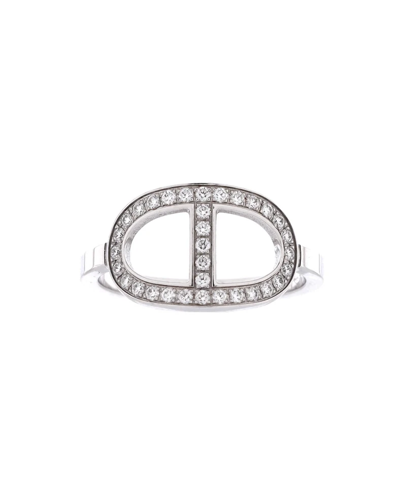 Pre-Owned Hermes Chaine d'Ancre Contour Ring