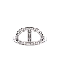 Pre-Owned Hermes Chaine d'Ancre Contour Ring