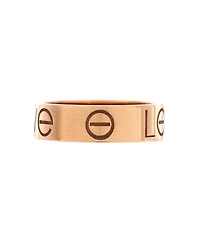 Pre-Owned Cartier Engraved Love Band Ring