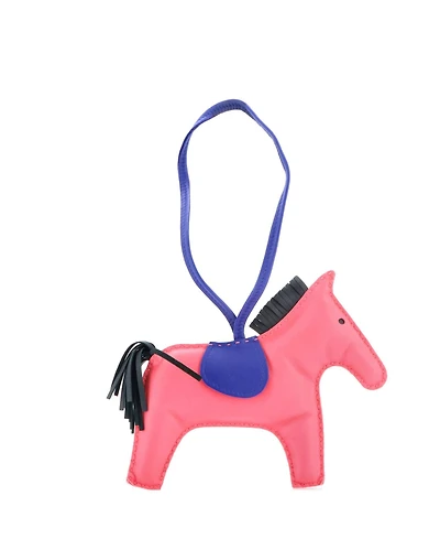 Pre-Owned Hermes Gm GriGri Rodeo Bag Charm Leather