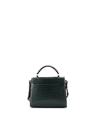 Pre-Owned Saint Laurent Mini Cassandra Top Handle Bag Embossed Leather