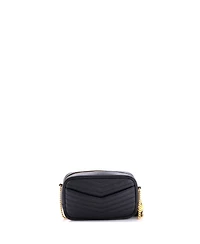 Pre-Owned Saint Laurent Mini Lou Camera Bag Matelasse Chevron Leather