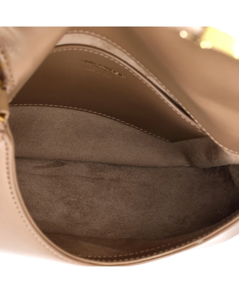 Pre-Owned Saint Laurent Mini Voltaire Top Handle Bag Leather