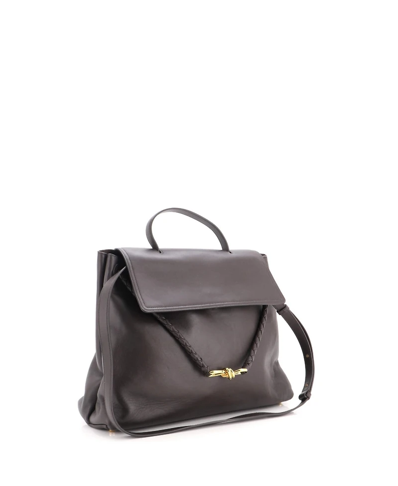 Pre-Owned Bottega Veneta Large Ciao Ciao Top Handle Bag Leather