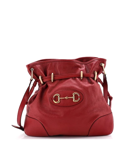 Pre-Owned Gucci Large Horsebit 1955 Messenger Bag Leather