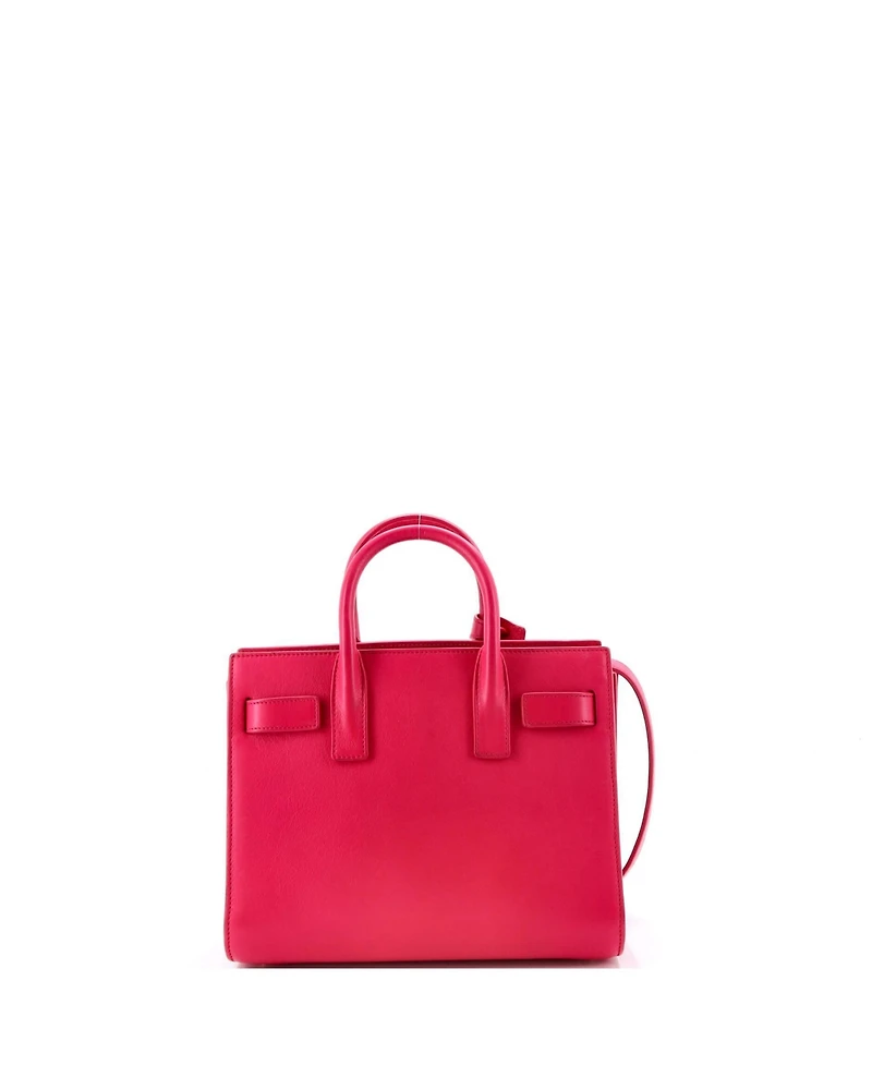 Pre-Owned Saint Laurent Nano Sac de Jour Nm Bag Leather