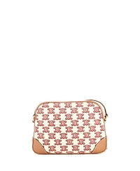 Pre-Owned Celine Small Camera Bag Triomphe Canvas