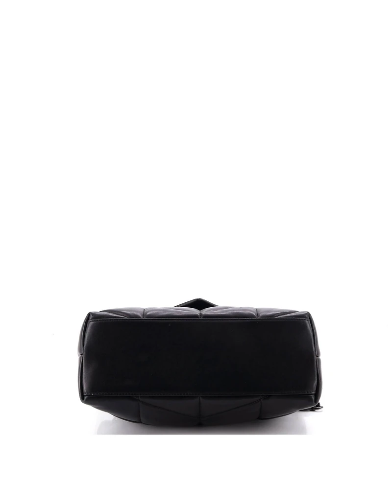 Pre-Owned Saint Laurent Small Loulou Puffer Shoulder Bag Quilted Leather