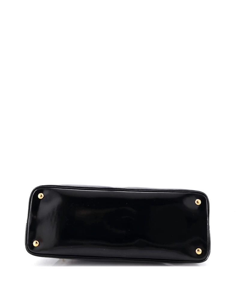 Pre-Owned Prada Large Promenade Bag Spazzolato Leather