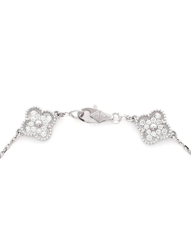 Pre-Owned Van Cleef and Arpels Sweet Alhambra 6 Motifs Bracelet