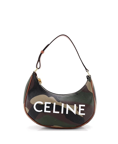 Pre-Owned Celine Ava Bag Camouflage Coated Canvas