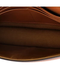 Pre-Owned Celine Margo Triomphe Wallet on Chain Triomphe Coated Canvas