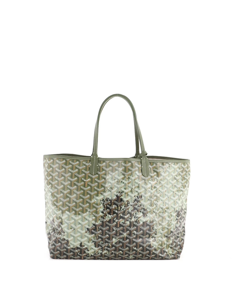 Pre-Owned Goyard Pm Saint Louis Tote Limited Edition Canopee Coated Canvas