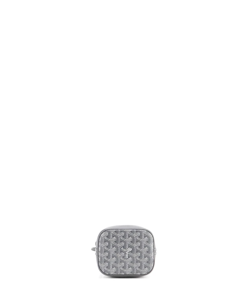 Pre-Owned Goyard Mini Petit Flot Bucket Bag Coated Canvas