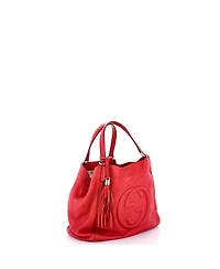 Pre-Owned Gucci Medium Soho Shoulder Bag Leather