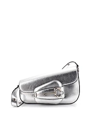 Pre-Owned Gucci Small Horsebit 1955 Asymmetric Shoulder Bag Leather