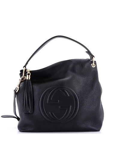 Pre-Owned Gucci Large Soho Convertible Hobo Leather