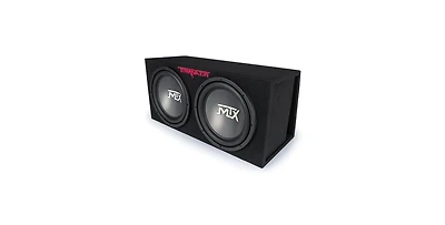 Mtx TNE212DV Terminator Dual 12-Inch 2000W Max Vented Subwoofer Enclosure