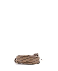 Pre-Owned Balenciaga Xs Le Cagole Giant Studs Shoulder Bag Bb Monogram Coated Canvas
