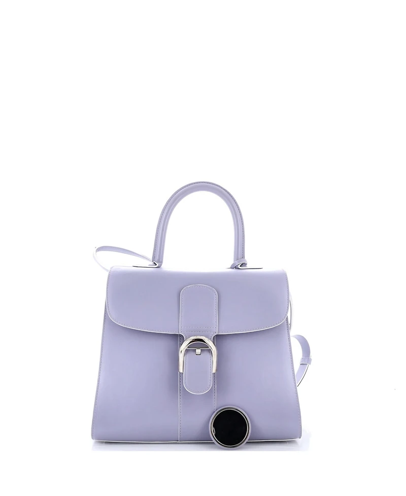 Pre-Owned Delvaux Mm Brillant Top Handle Bag Leather