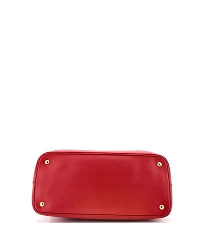 Pre-Owned Prada Large Open Promenade Bag Saffiano Leather