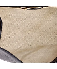 Pre-Owned Gucci Mini Gg Marmont Top Handle Bag Leather